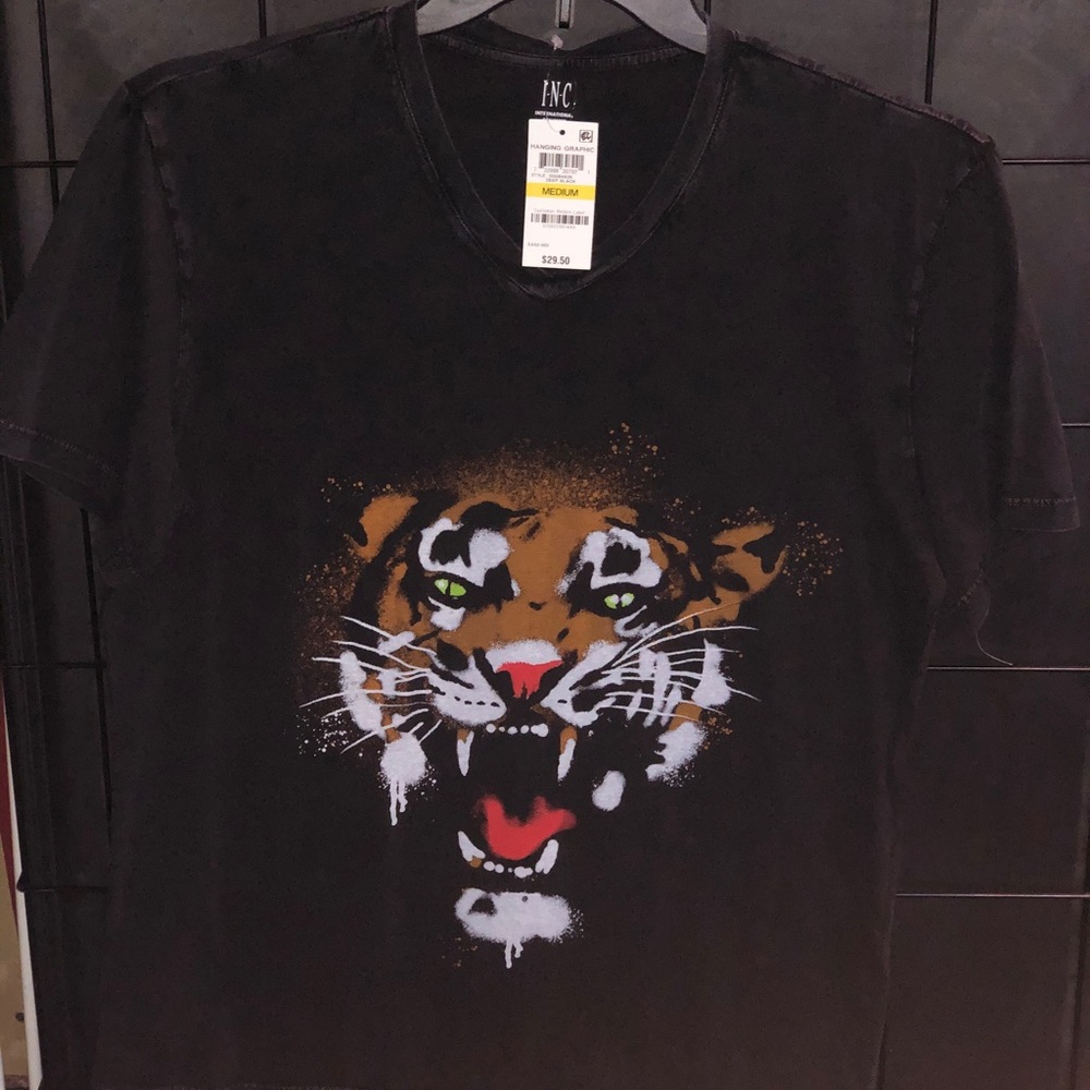 Inc black tiger t-shirt
